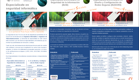 Especialízate en seguridad informática